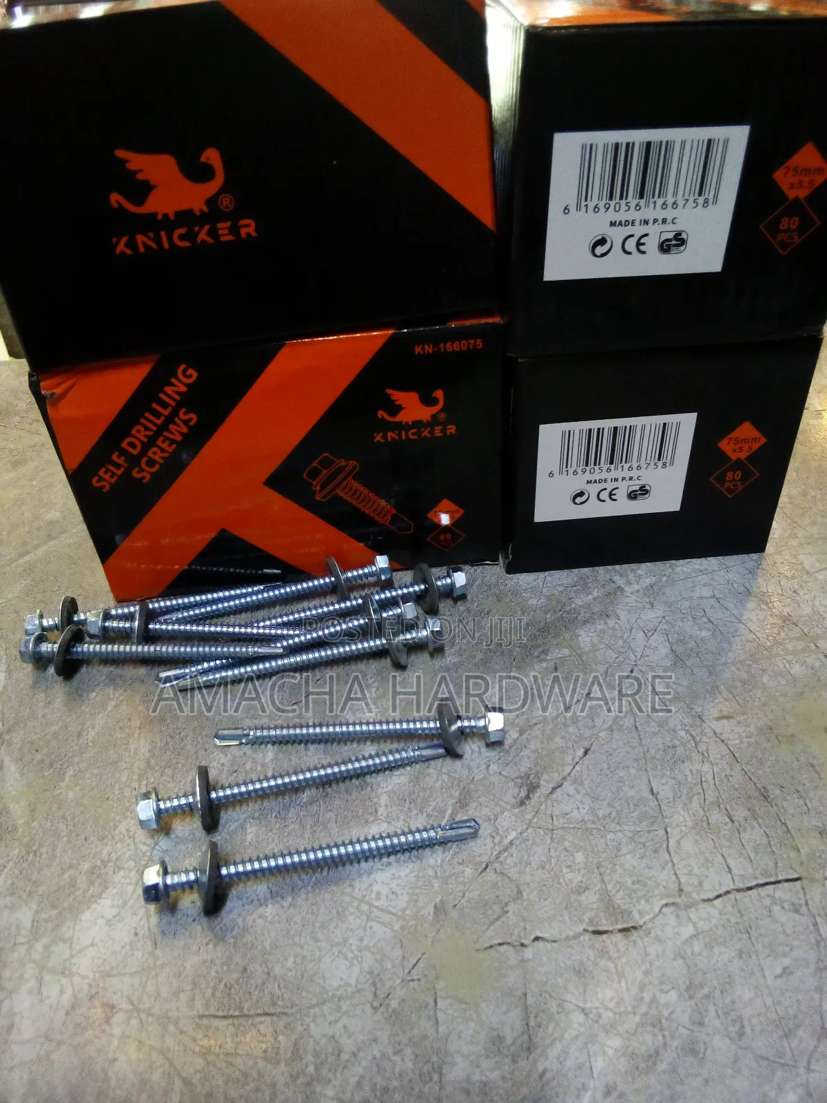 5.5*75 Mm (3") Roofing Screws,80pcs