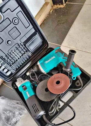 Makita Combo Kit(Angle Grinder 4inch, Drill)