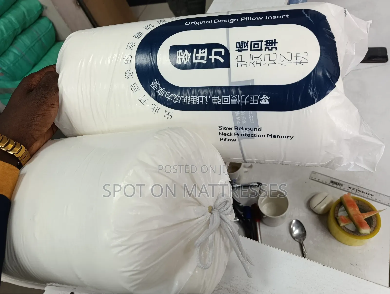 Now Available! Neck Protection Orthopedic Memory Pillows 2pcs.