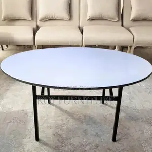 Office Table; 1.8m Rpound Foldable Simple Style Boardroom Table