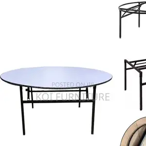 Office Table; 1.8m Rpound Foldable Simple Style Boardroom Table