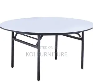 Office Table; 1.8m Rpound Foldable Simple Style Boardroom Table