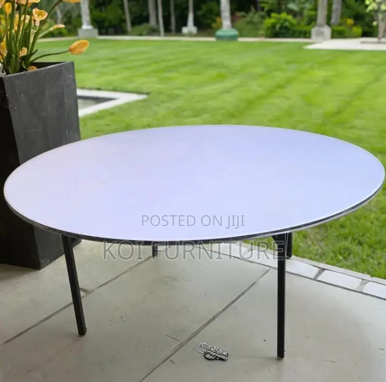 Office Table; 1.8m Rpound Foldable Simple Style Boardroom Table