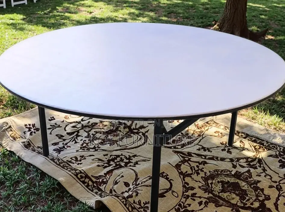 Office Table; 1.8m Rpound Foldable Simple Style Boardroom Table