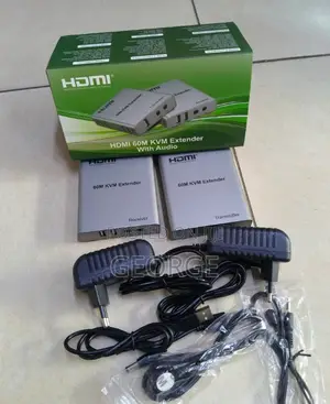 Hdmi and Usb 60m KVM Extender Over Cat6 Cable
