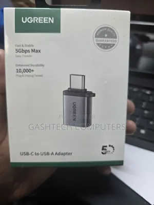 Ugreen Us270 Type-C 3.1 Male to Usb 3.0 a Female Aluminum Otg Adapter