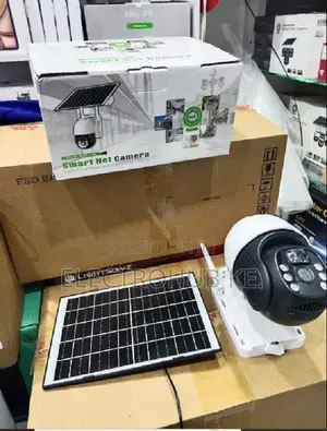 Outdoor Solar Powered V380 Camera - 360 View+ 4g Connectivity