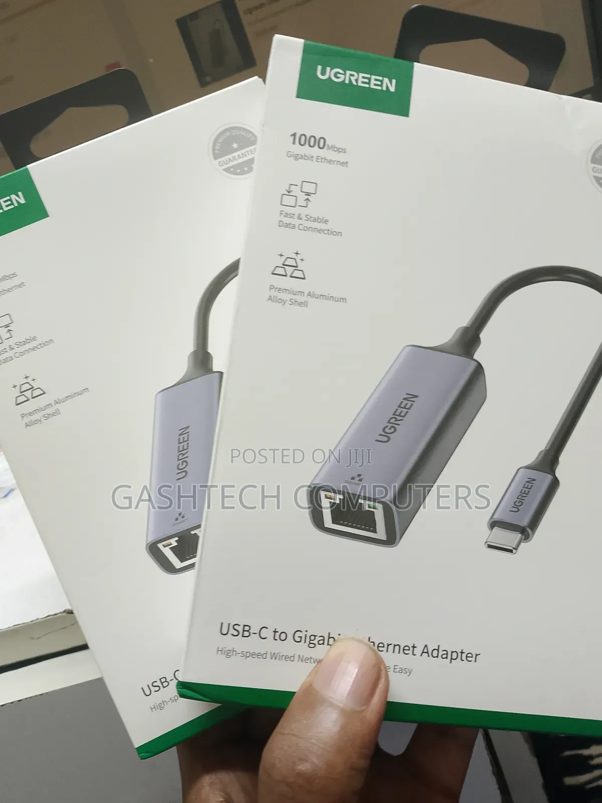Ugreen Ethernet Adapter Usb-C 1000mbps