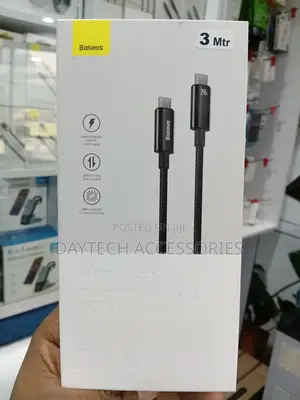 Baseus Usb-C to Usb-C Fast Charging Cable - 240w (3m)