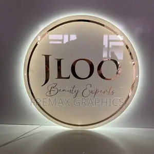 Elegant Acrylic Sign Boards for Business Display