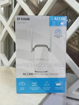 D-Link Ac1200 Dual Band Wifi Range Extender Dap-1610
