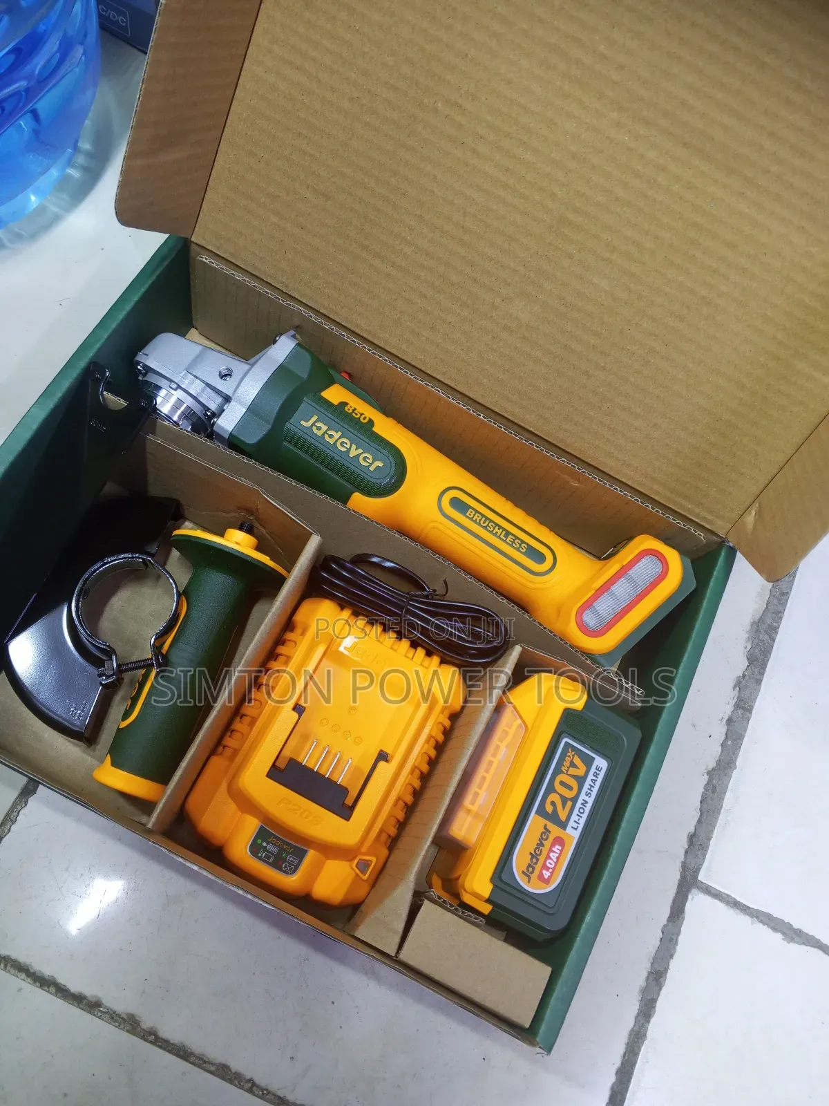 Quality Cordless 20v Angle Grinder 115mm