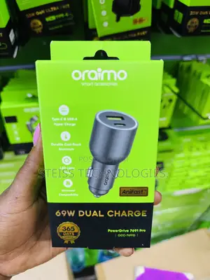 69w Oraimo Dualcharge Car Charger