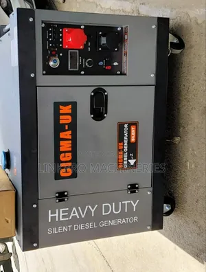 Heavy Duty Cigma Uk 15kva Dual Phase Diesel Generator With Ats