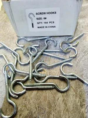 6 Mm Screw Hooks