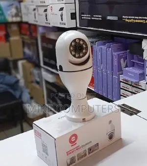Bulb PTZ Camera Smart Wifi Nanny Camera CCTV for Indoor Security