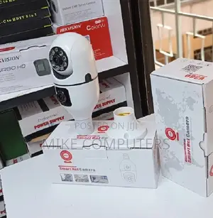 Quality Wifi Smart Camera V380 Pro>.Dual Lens CCTV Bulb Camera