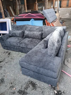 L-Shaped Sofa (6-Seater) – Ultimate Comfort