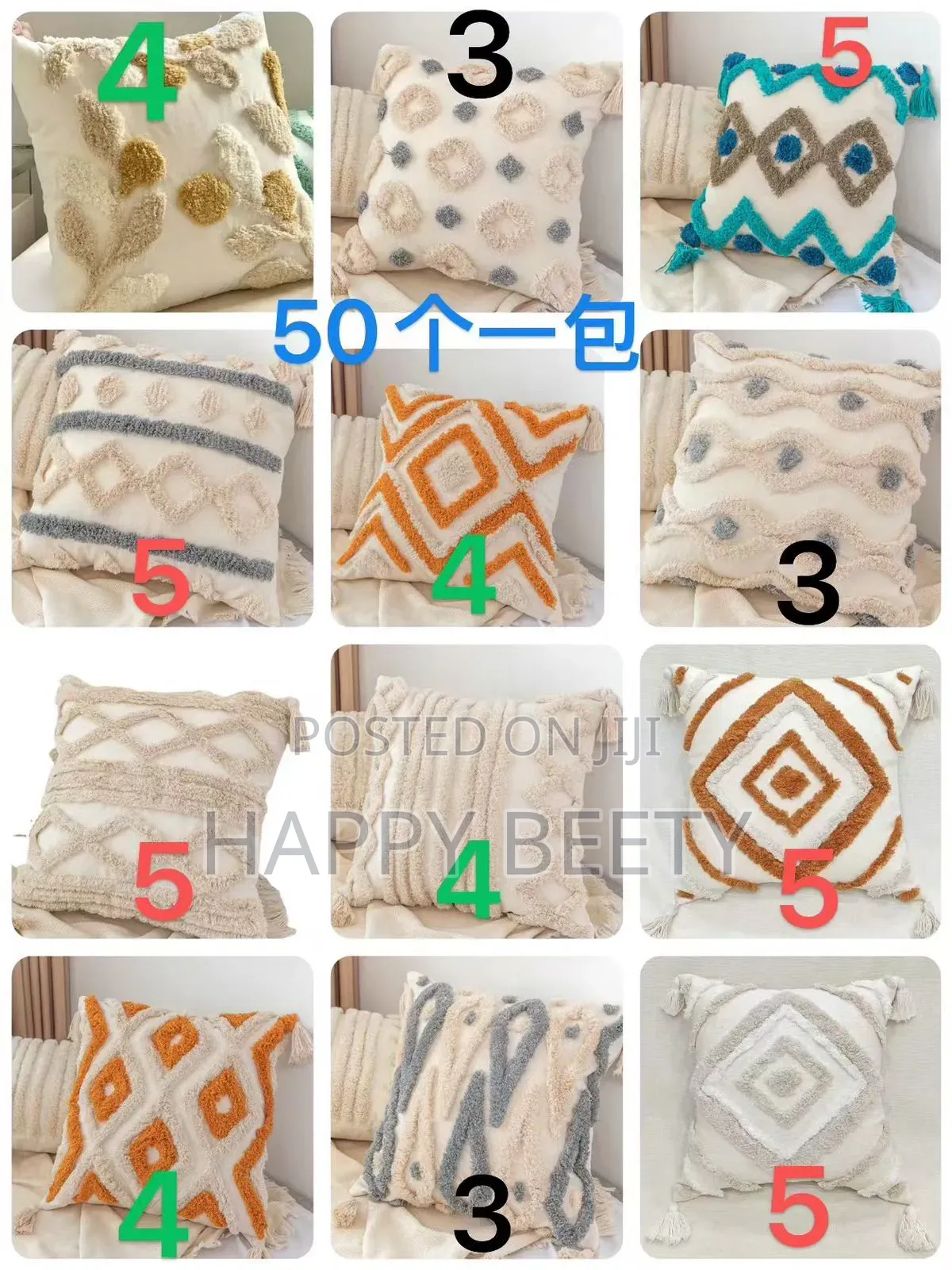 *Quality Boho Throw Pillow Cases