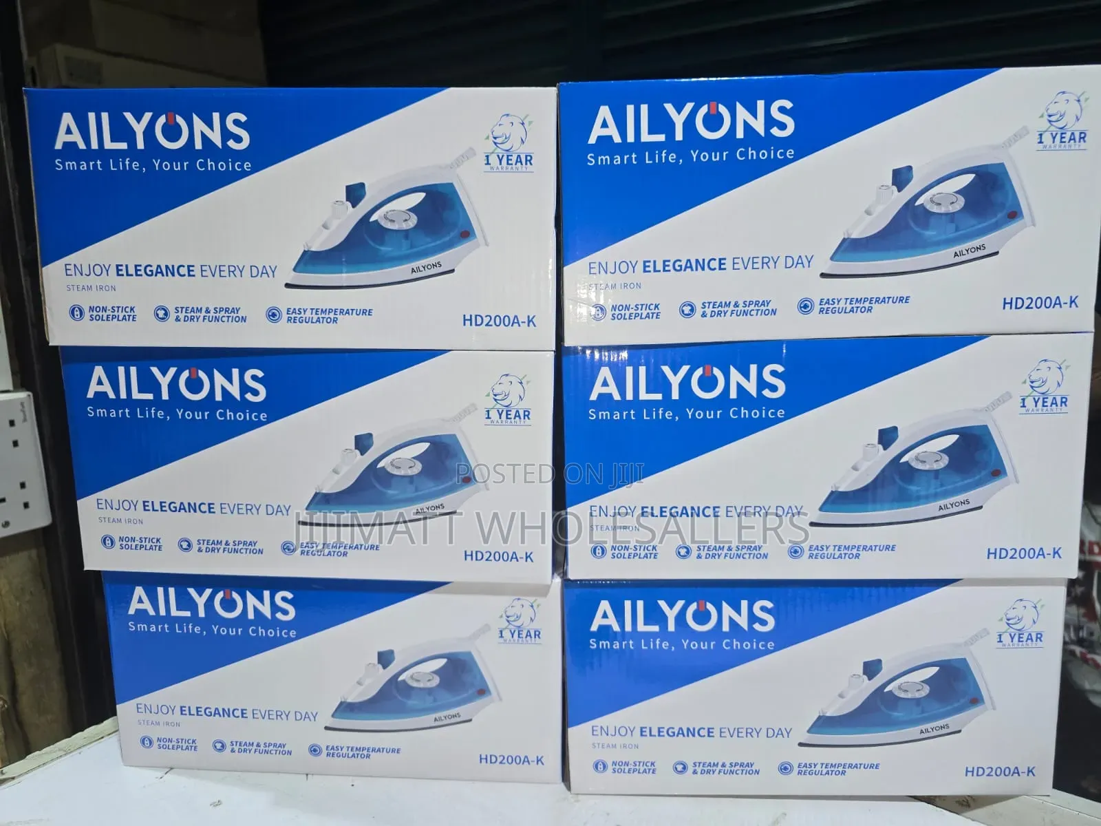 Ailyons Steam Iron Box