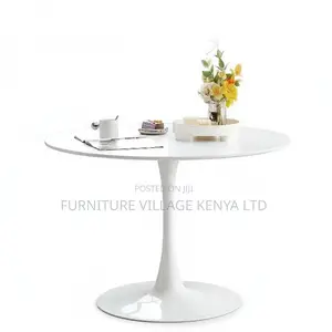 Dining Table ; White Marble Top Dining /Outdoor Table