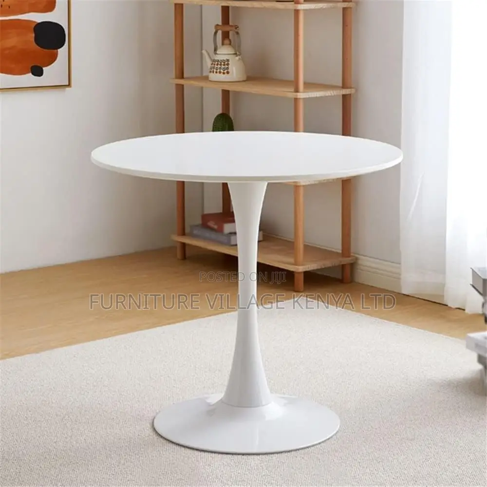 Dining Table ; White Marble Top Dining /Outdoor Table