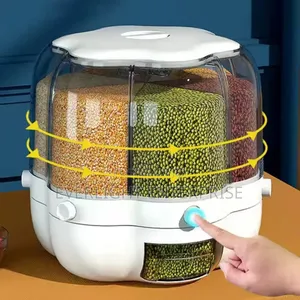 6.5 Kg 360 Rotating 6 Grid Dispenser Water Proof Pet Dispenser