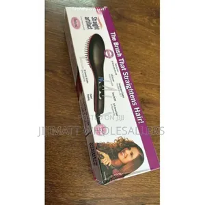 Brush Flat Iron /Hair Straightener