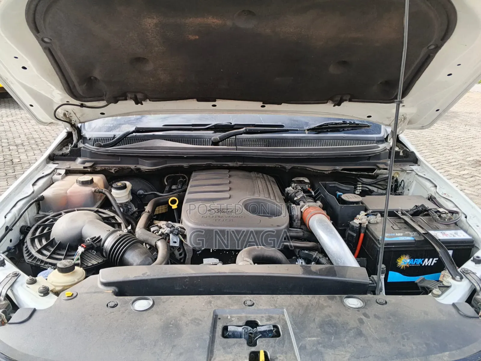 Ford Ranger Wildtrak 2012 White