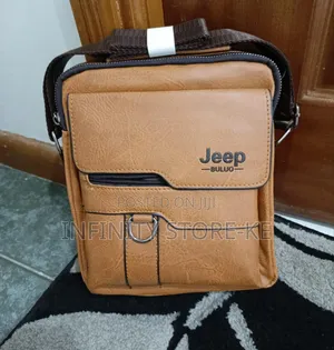 Light Brown Jeep Crossbody Bag