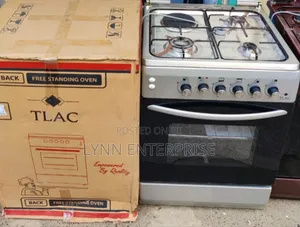 *Tlac Standing Cooker 60x60cm, 3g+1e,