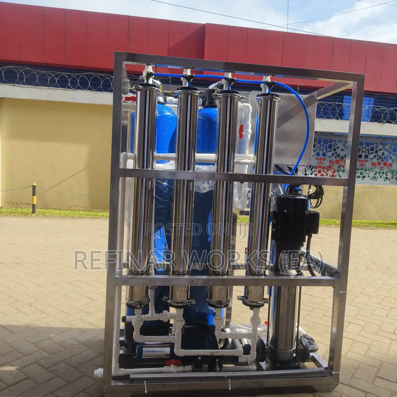 Water Purification System Engineering Turnkey Installation Services