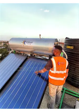 Solar Heater 200lts Flat Plate Pressurized Stainless Steel -Direct
