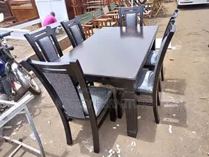 Wood Crafted Dining Set