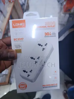 3 Ac Outlets Portable Extension Power Socket Sc3317