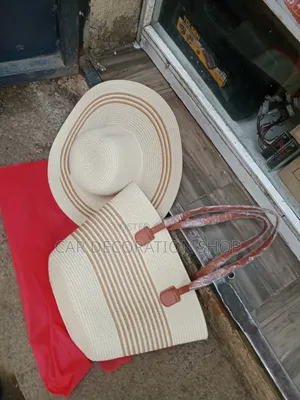 2in1 Beach Hat and Bag Set