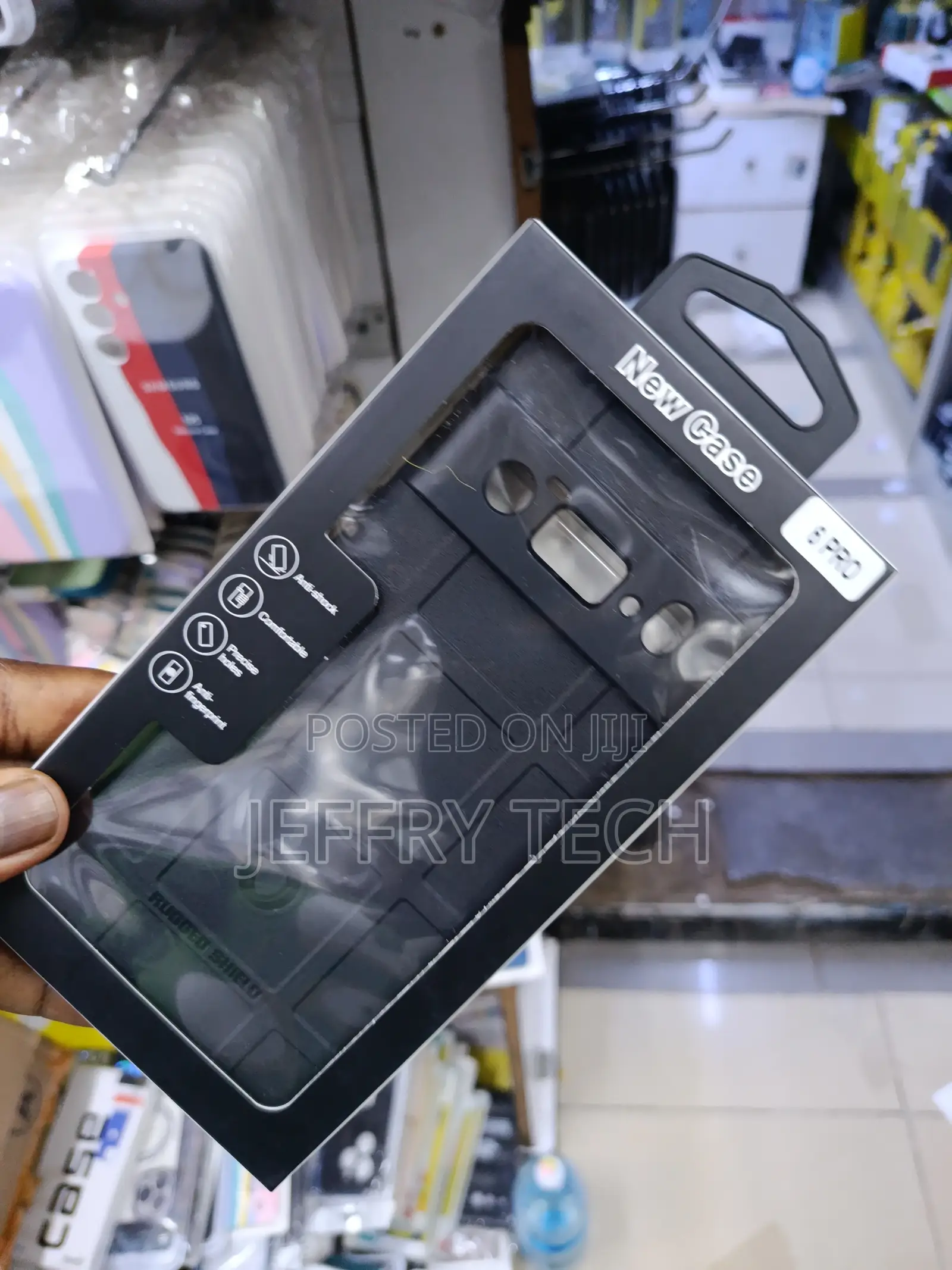 Rugged Shield Slim Phone Case Designed for the Google Pixel 6 Pro.