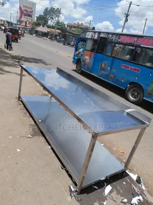 Wide Fabricated Working Table.