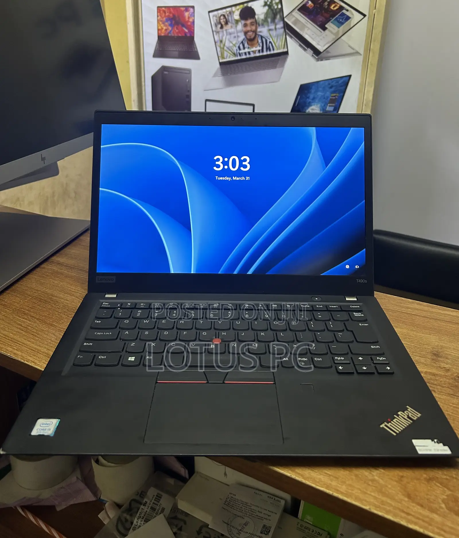 Laptop Lenovo Thinkpad T490s 8GB Intel Core i5 SSD 256GB