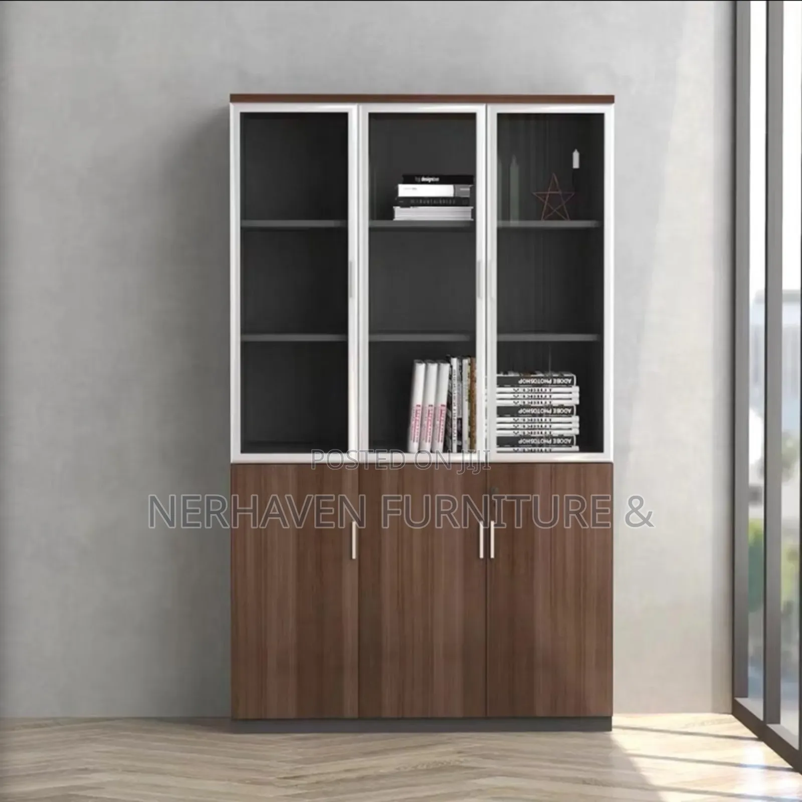 3 Door Office Cabinet – Secure Storage Unit