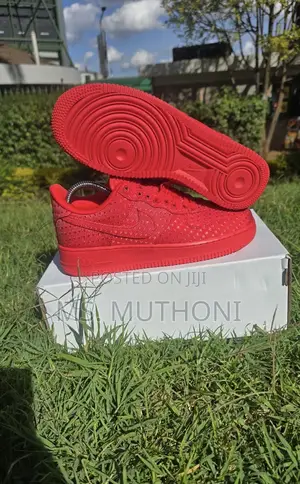 Airforce 1 Bold University Red Colorway