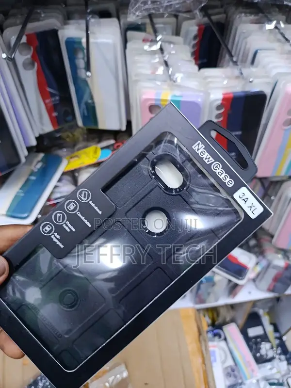 Rugged Shield Protective Back Case Designed for the Google Pixel 3a Xl
