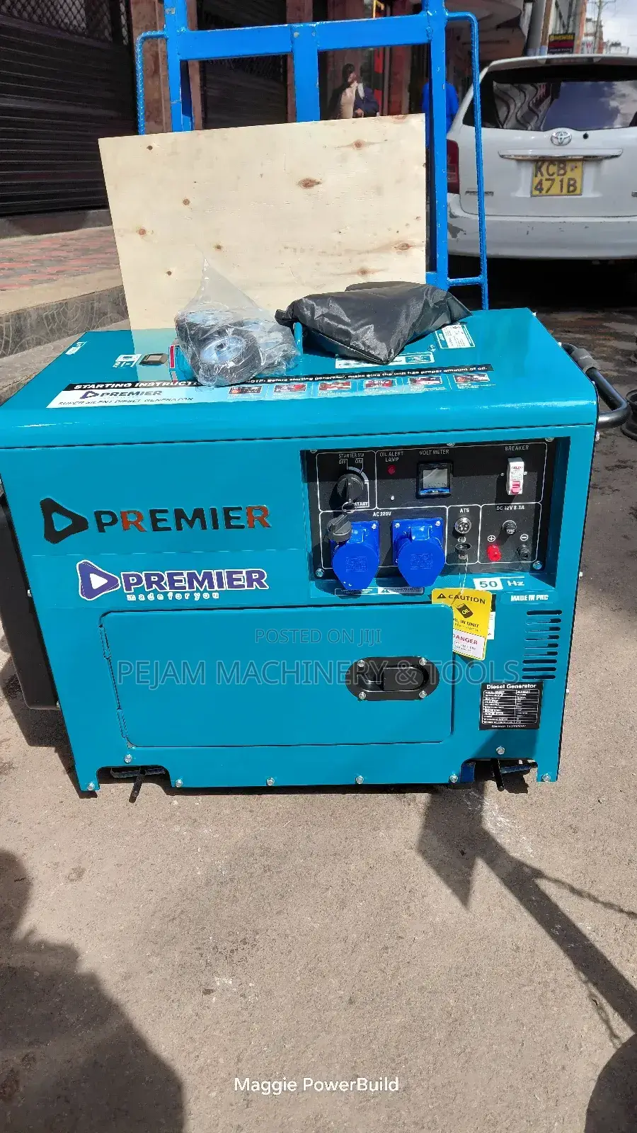 Premier Dg11000se 12kva Single Phase Silent Diesel Generator