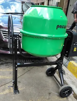 200l Pacwell Electric Portable Tilting Concrete Mixer