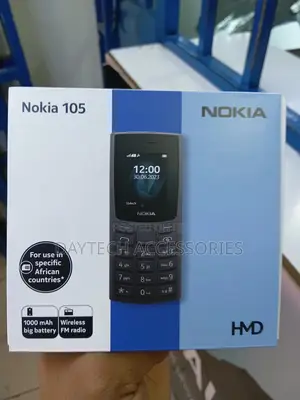 New Nokia 105 4G Black