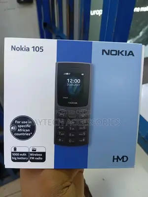 New Nokia 105 4G Black