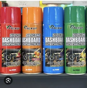 * Dashboard Leather and Tyre Wax,