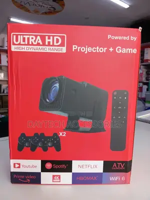 Hy320 Android Smart Projector Includes a Built-in Gaming System.
