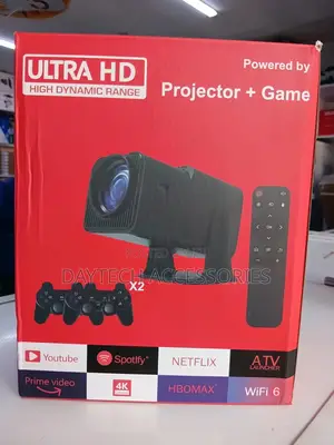 Hy320 Android Smart Projector Includes a Built-in Gaming System.