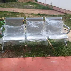 Silver Waiting Airport Chair